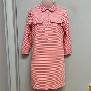 Vineyard Vines Performance Striped Polo Dress – Size XS
